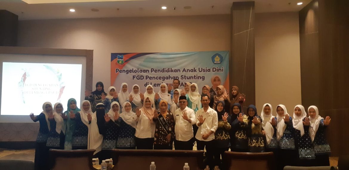 Disdik Garut Gelar FGD Terkait Pencegahan Stunting di Lembaga PAUD