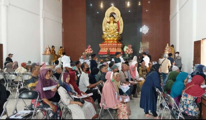 WALUBI Targetkan 8.000 Pasien dalam Bakti Sosial Pengobatan Gratis Waisak Nasional Candi Borobudur 18 – 19 Mei 2024