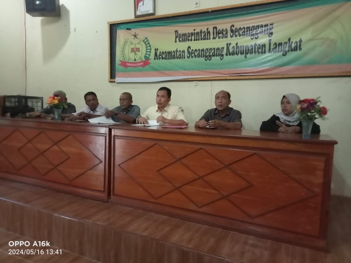 Tim Konfirmasi Sumatera Utara Berkunjung ke Desa Secanggang.