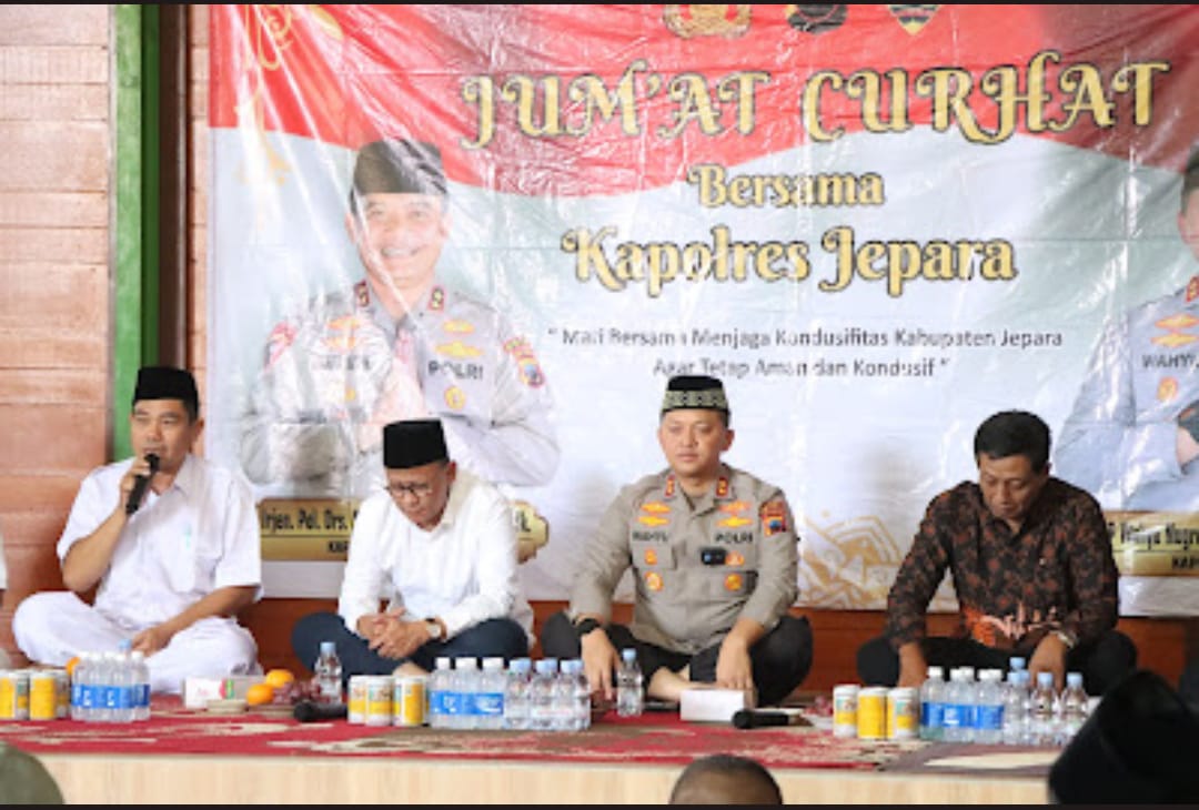 Polres Jepara Kembali Gelar Jumat Curhat, Tingkatkan Keterlibatan Masyarakat dalam Kamtibmas