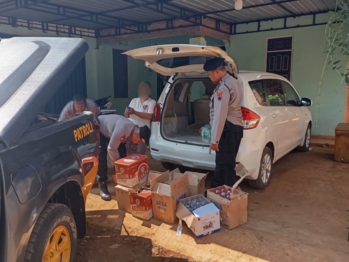 Cegah Kriminalitas Jelang Pilkada 2024, Polres Jepara Kembali Amankan Ratusan Botol Miras