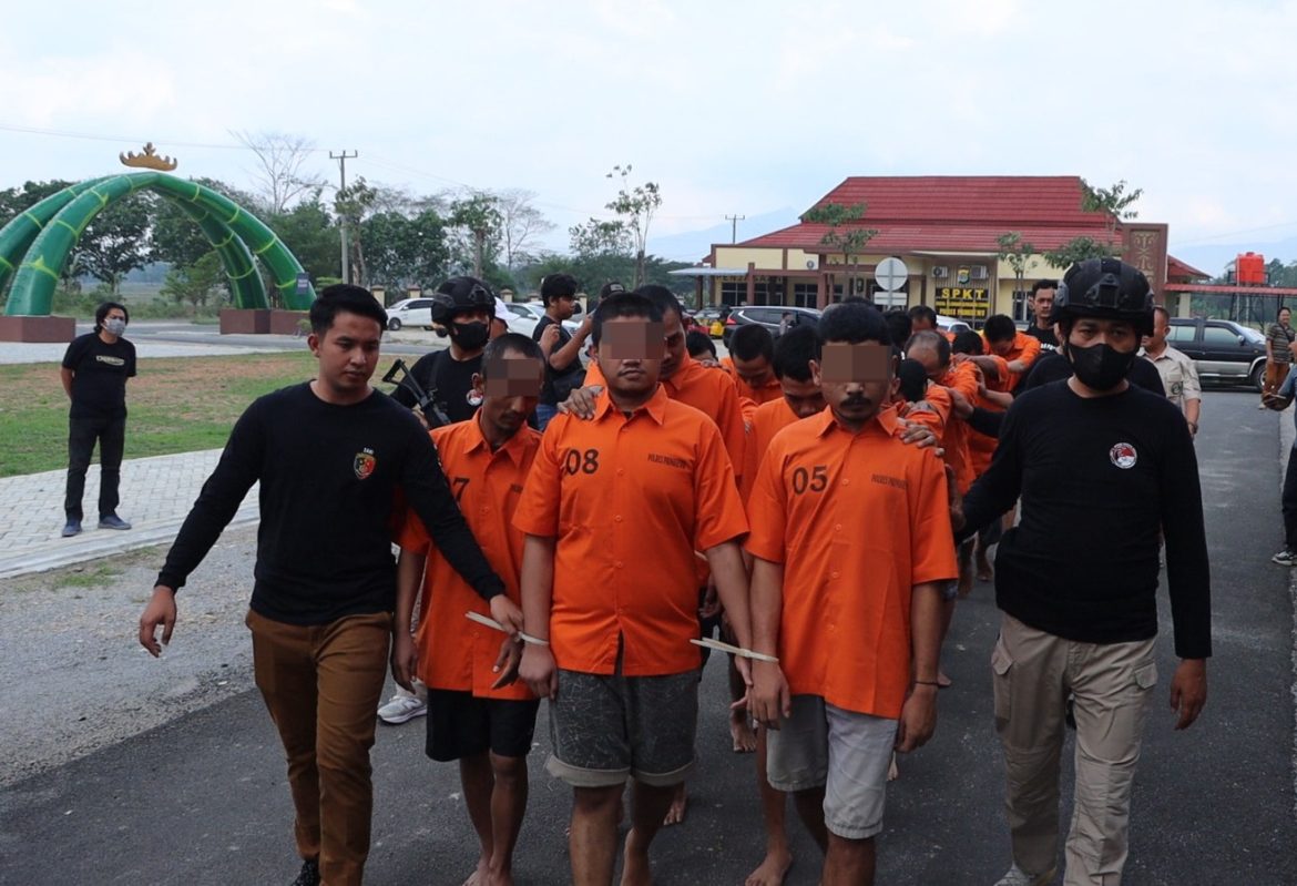 Operasi Sikat 2024, Polres Pringsewu Ungkap 14 Kasus dan Tangkap 15 Tersangka