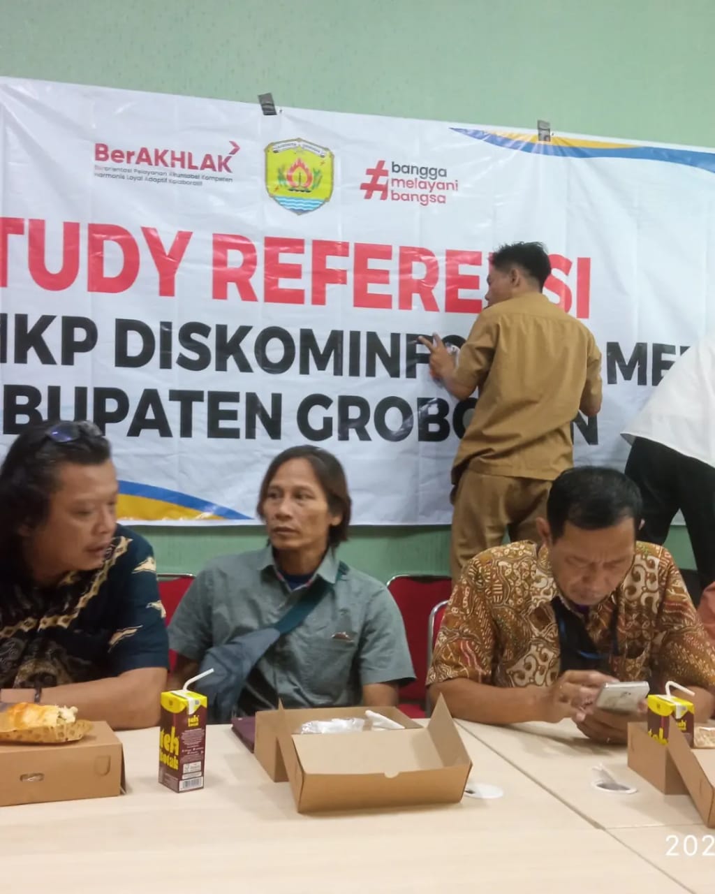 Diskominfo Kabupaten Malang Sambut Hangat Kehadiran Awak Media Grobogan 