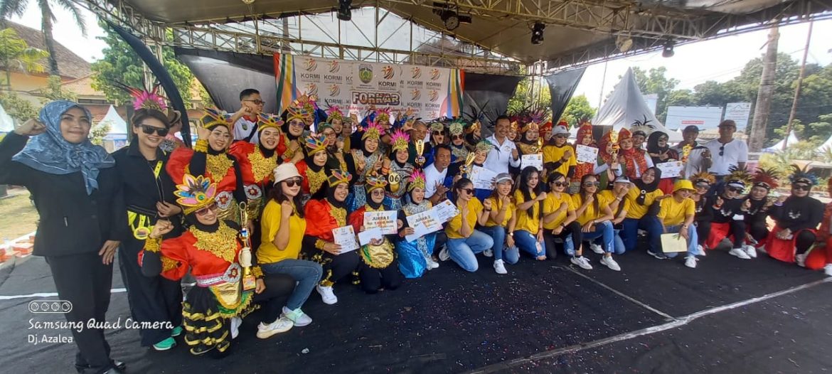 KORMI sukses Gelar Lomba Senam Aerobik Perempuan di Alun-Alun Kota