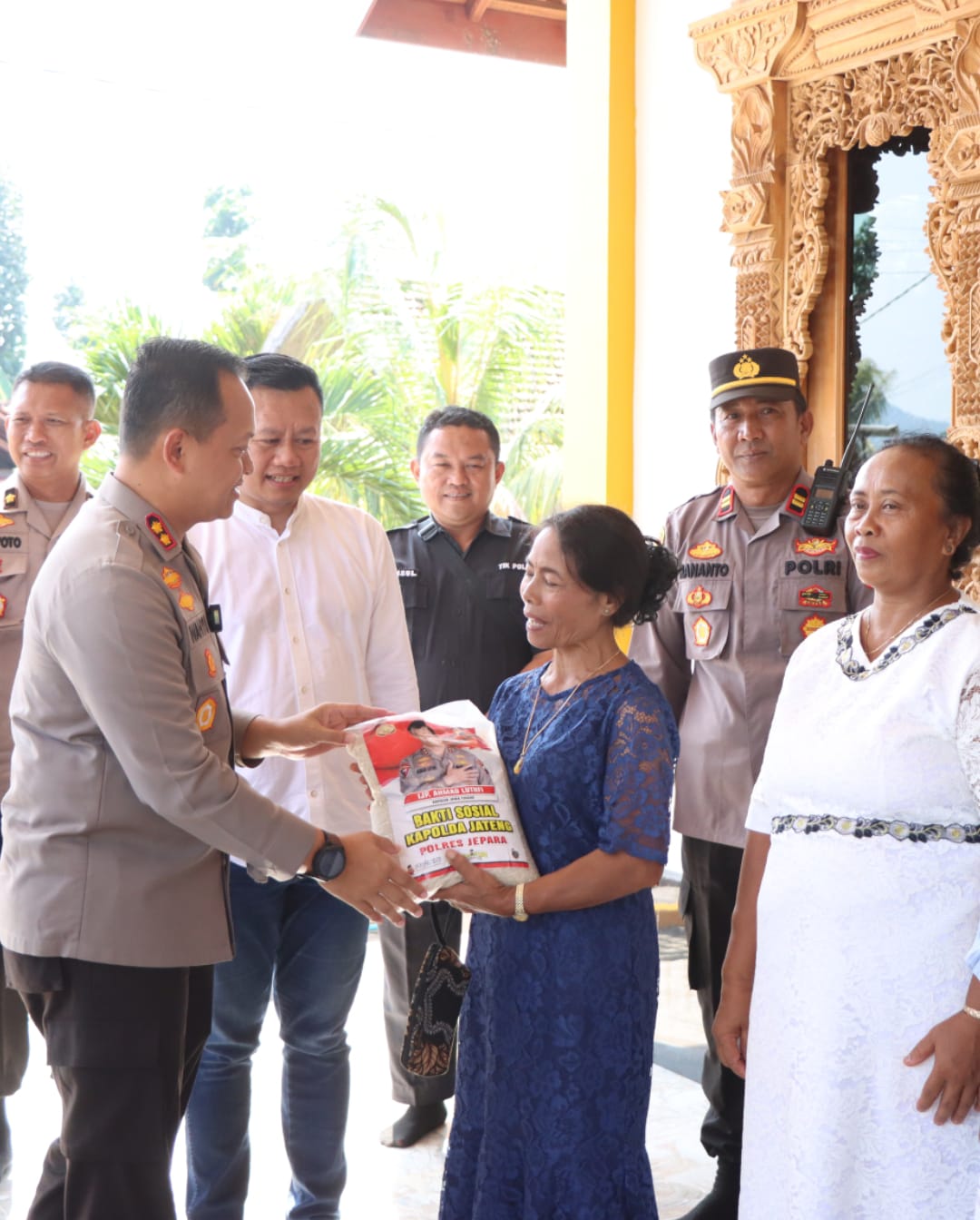 Kapolres Jepara Pantau Langsung Pengamanan Ibadah Hari Raya Waisak di Donorojo