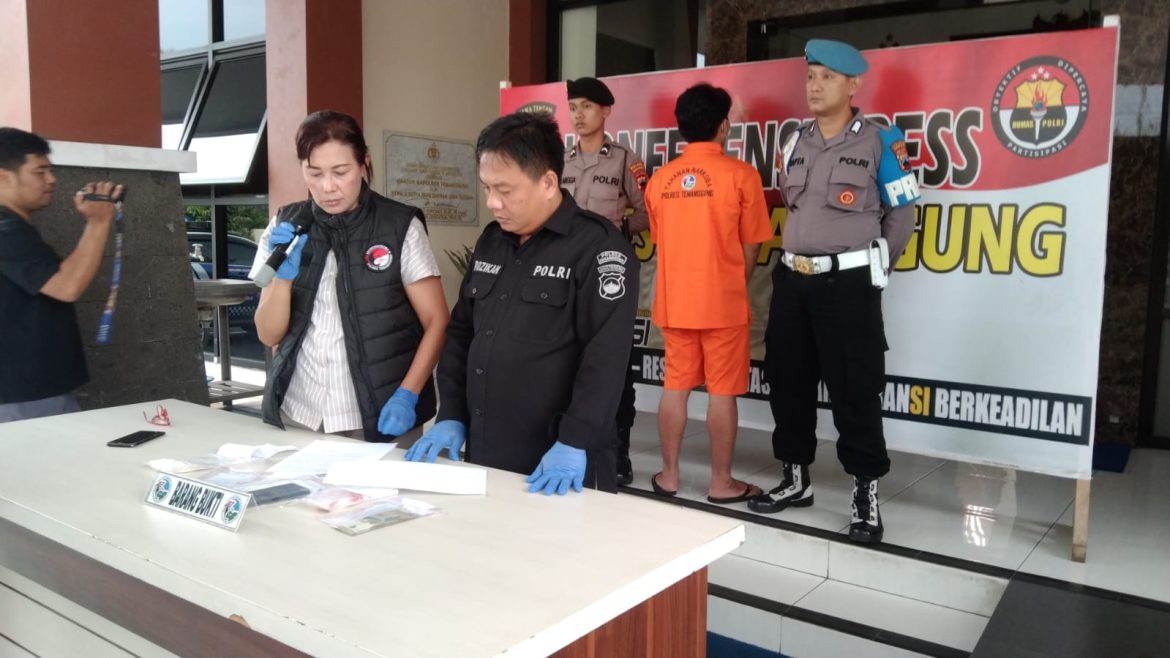 Satresnarkoba Polres Temanggung Amankan Warga Pringsurat Pengedar Pil Yarindo