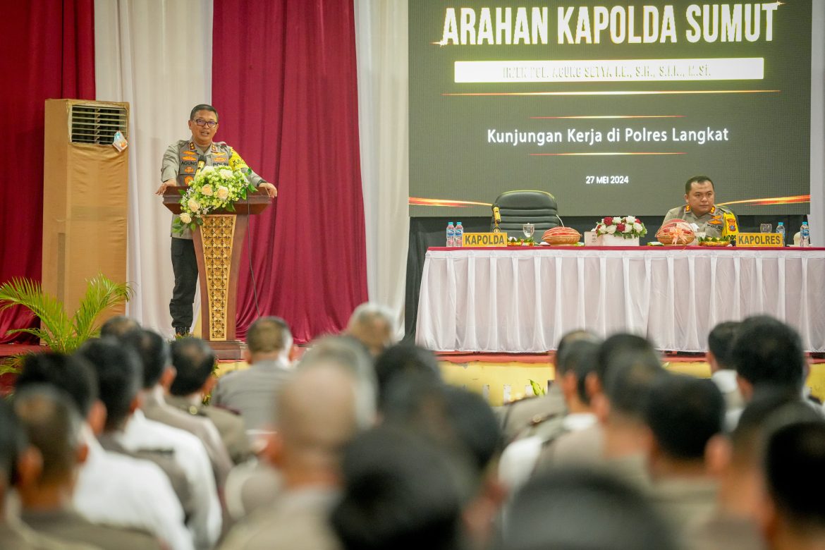 Motivasi Anggota Jadi Polisi Modern, Kapolda Sumut: Cara Bekerja Harus Smart.