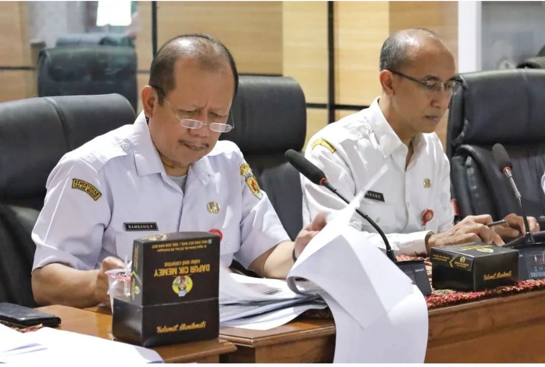 Wakil Bupati Grobogan Pimpin Rapat Penilaian Aksi Konvergensi Stunting Tahun 2023.