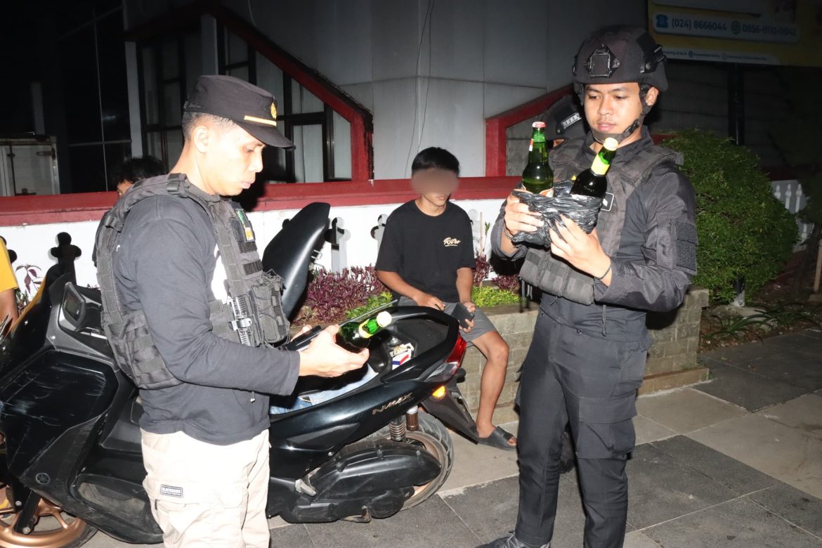 Asyik Pesta Miras, Sekelompok Remaja di Jepara Kembali Diciduk Tim Siraju