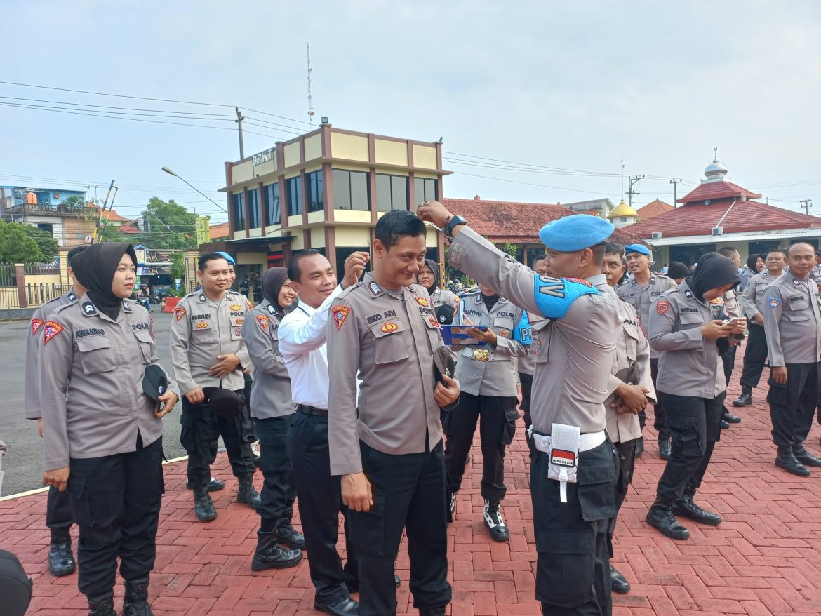 Gaktibplin, Propam Polres Jepara Gelar Pemeriksaan Sikap Tampang dan Kelengkapan Personel