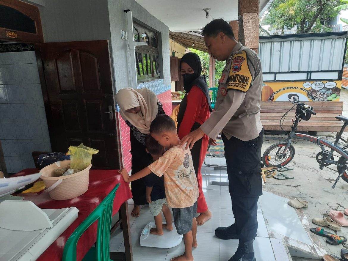 Tingkatkan Sinergitas, Bhabinkamtibmas Kelurahan Sumurpanggang Berikan Pendampingan Giat ILP