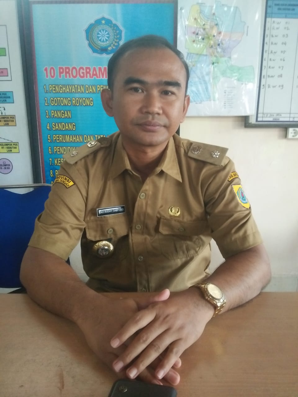 Atas Penilaian Kabupaten Desa Karang Sembung Songgom Dijadikan Lokus Stanting 2024