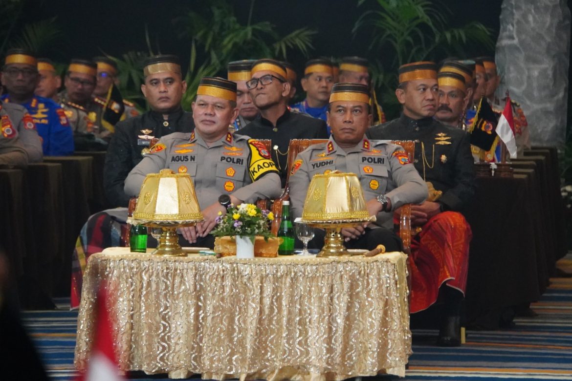 Kapolda Sulteng Hadiri Rakernis Baharkam Polri T.A 2024 di Makassar