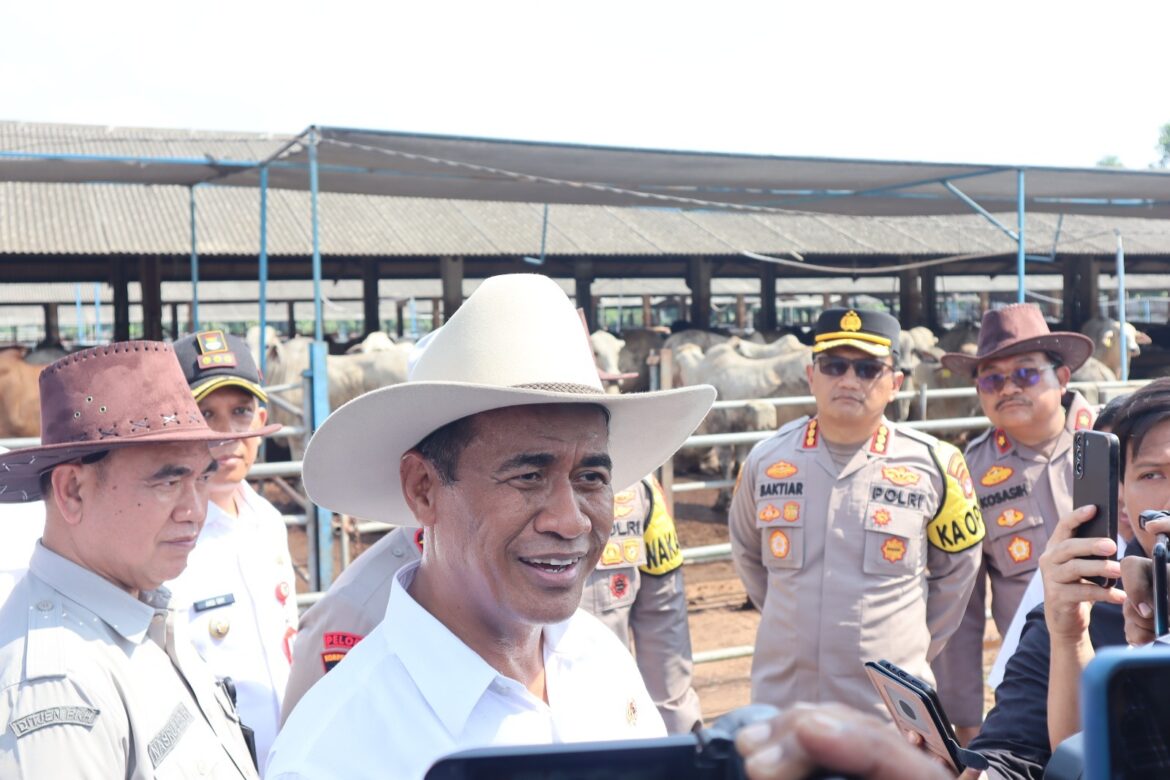 Polresta Tangerang Amankan Menteri Pertanian dan Wakapolri, Monitoring Ketersediaan Hewan Kurban