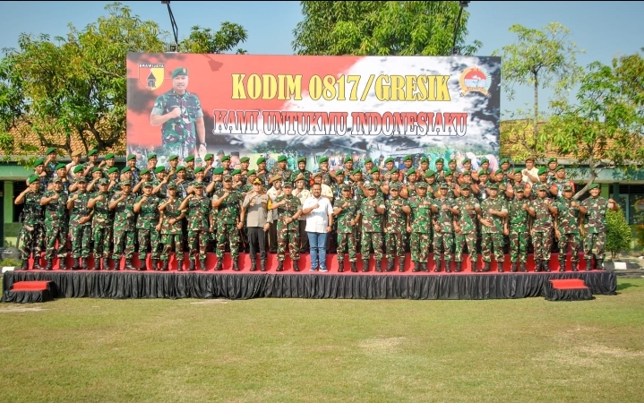 Kunjungan Kerja Pangdam V/Brawijaya di Kodim 0817/Gresik