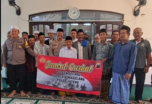 Safari Kamtibmas Dan Jumat Curhat Polsek Secang Polresta Magelang