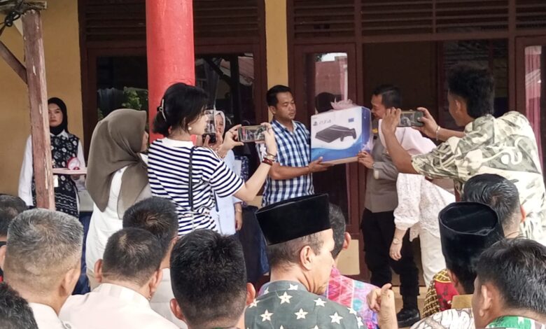 Pisah Sambut Pergantian Kapolsek Tanjung Raja OGan ILIR. 
