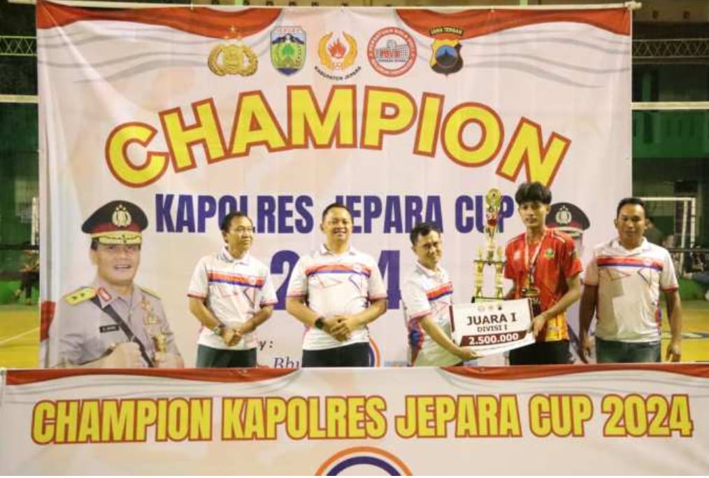 Ini Daftar Juara Kejurkab Bola Voli Indoor Kapolres Cup 2024