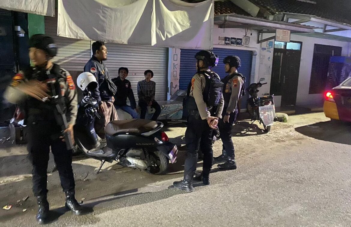 Berikan Rasa Aman Kepada Masyarakat, Polres Tegal Kota Giatkan Patroli Malam