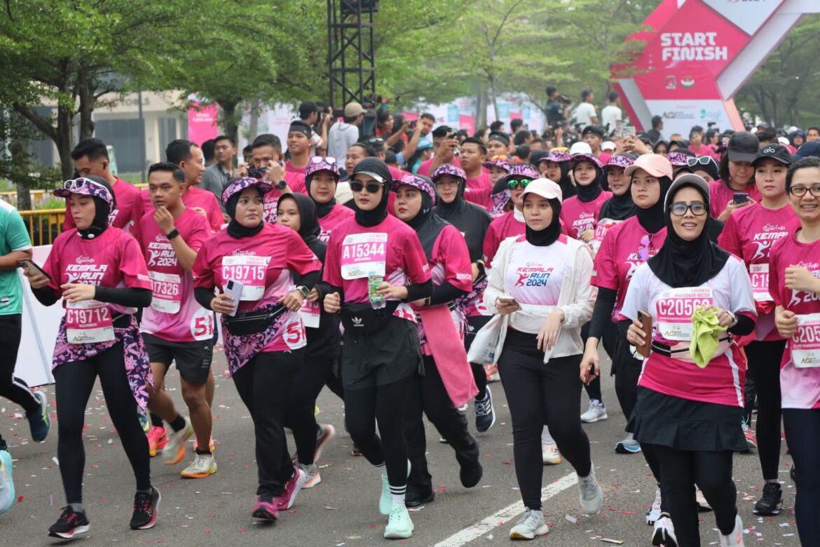 Polda Banten Ikut Semarakan Kemala Run 2024