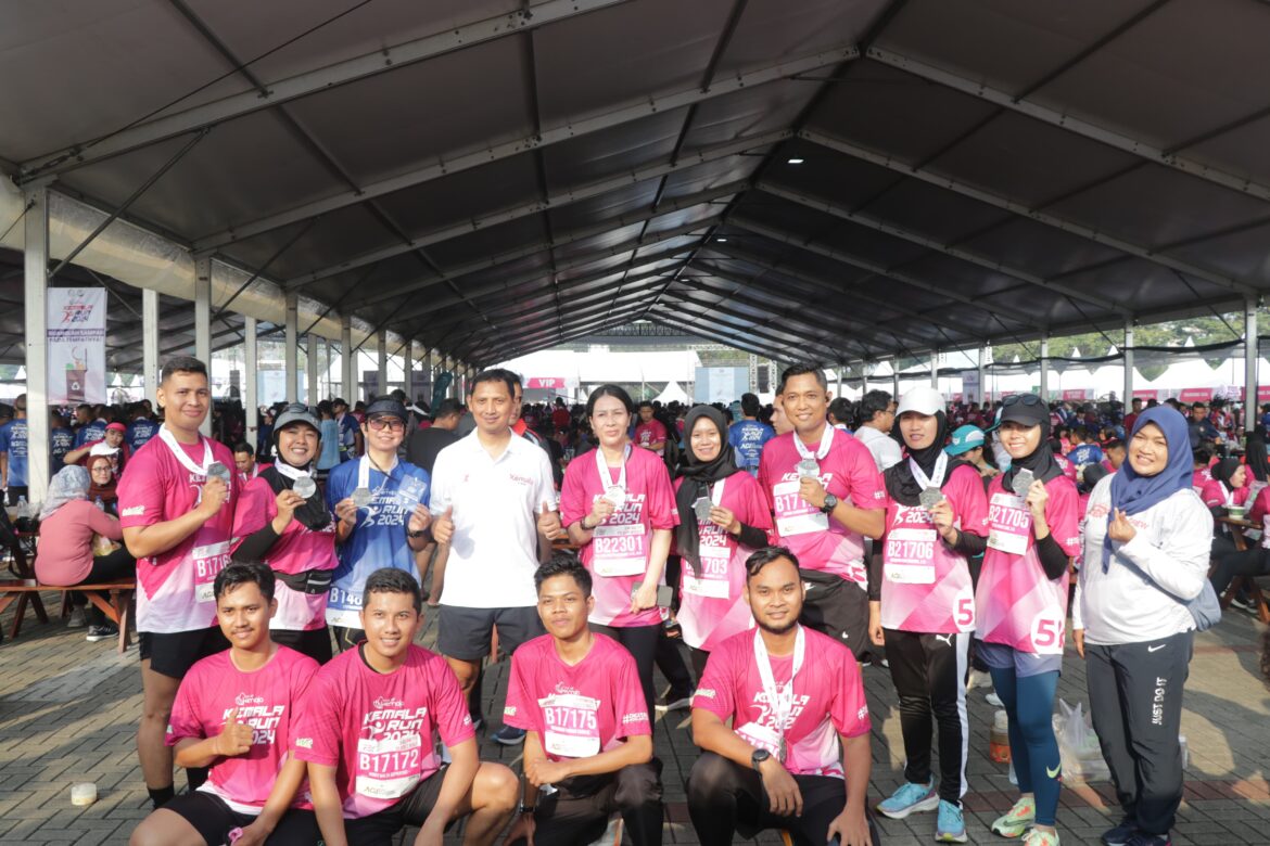 Kemala Run 2024, Polwan Polrestro Tangerang Kota Naik Podium Juara 5 dan Raih Rp6 juta