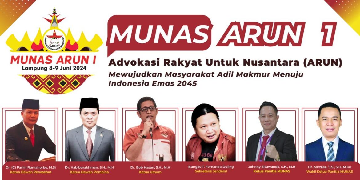 Ketua DPD ARUN Cirebon Raya mengucapkan Selamat Atas Terpilih nya Dr Bob Hasan S,H.M,H,untuk memimpin Kembali DPD ARUN Periode Tahun 2024-2029