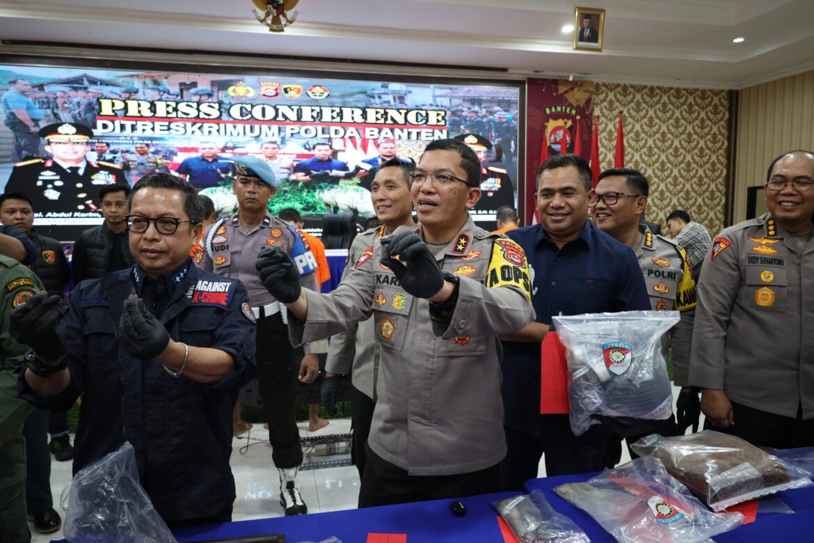 Polda Banten Ungkap Kasus Kelanjutan Pemburuan Liar Badak Bercula Satu di TNUK