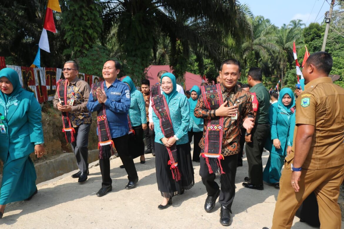 Tim Monitoring TP PKK Provsu Mengunjungi Kab Paluta 