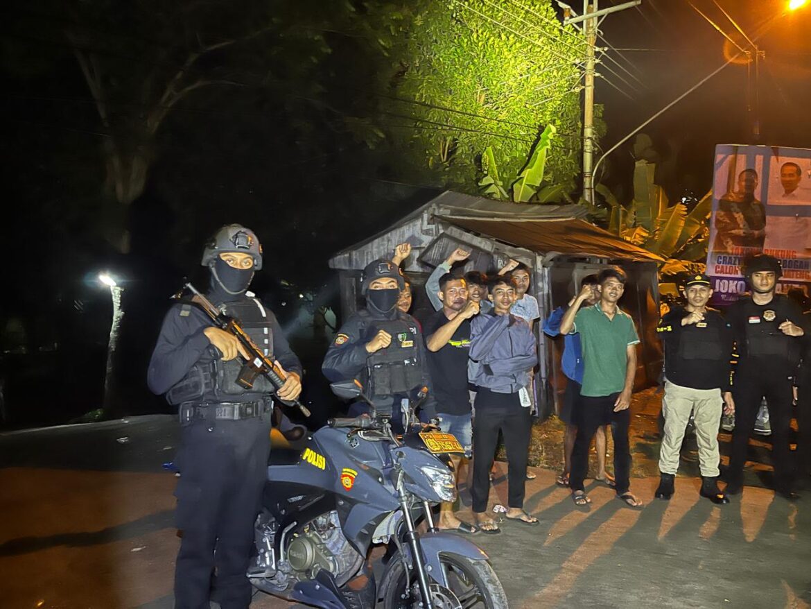 Tolak Aksi Balapan Liar, Petugas dan Warga Pecangaan Jepara Kompak Bentuk Satgas Gabungan