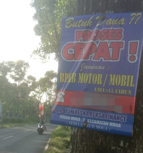 Fonomena iklan merusak lingkungan, Kawali : prihatin melihatnya