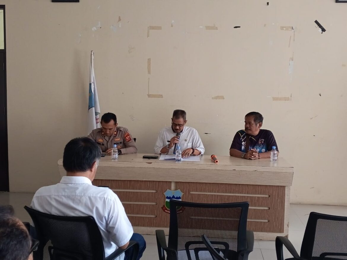 Rapat Kordinasi Pelaksanaan PORKAB Tahun 2024 Kecamatan Tarogong kaler 