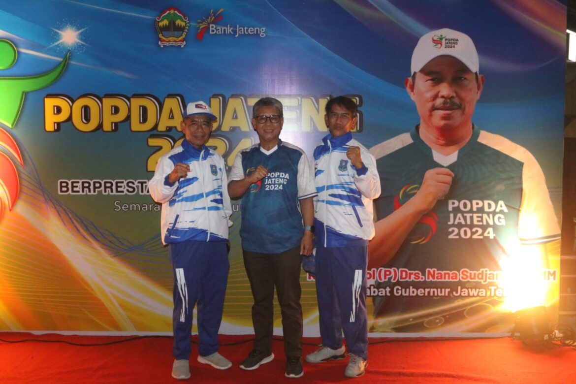 Dadang Somantri Hadiri Pembukaan POPDA Jateng 2024
