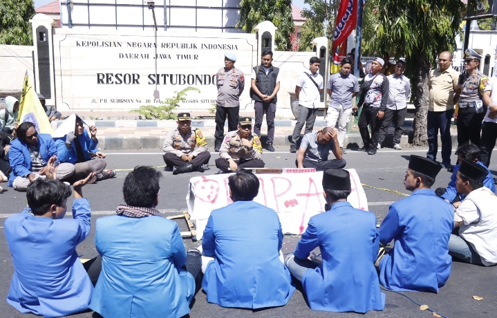 Kapolres Situbondo Temui Mahasiswa PC PMII, Sepakat Bantu Pemkab Tertibkan Tambang Ilegal dan Tegakkan Hukum