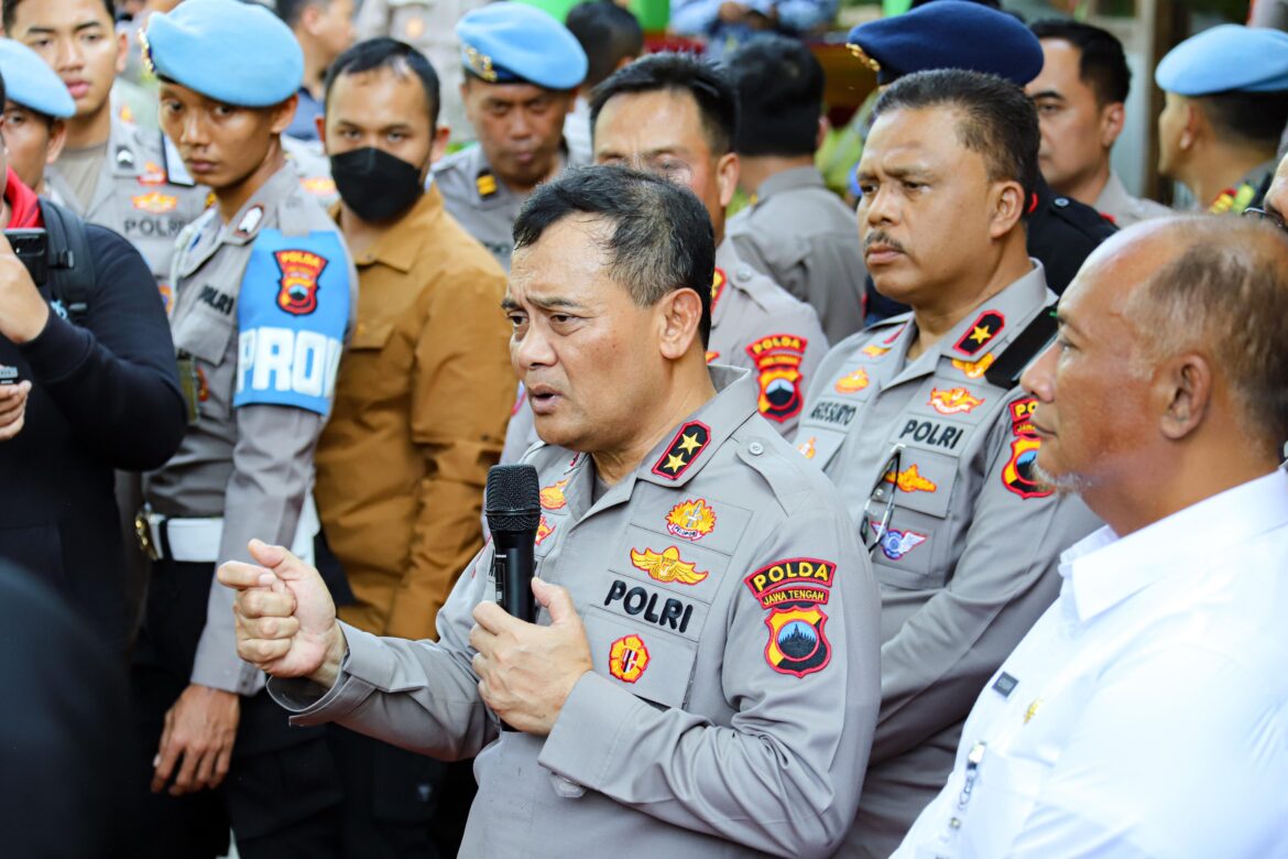 Penandaan Negatif di Sukolilo Hilang, Irjen Pol Ahmad Luthfi Himbau Masyarakat Jaga Citra Positif