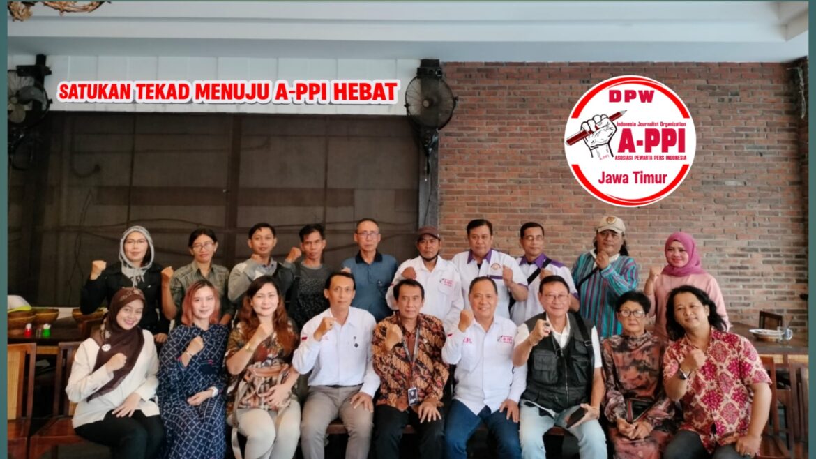 Acara Pembentukan Pengurus Baru A-PPI JATIM di Surabaya Berjalan Sukses