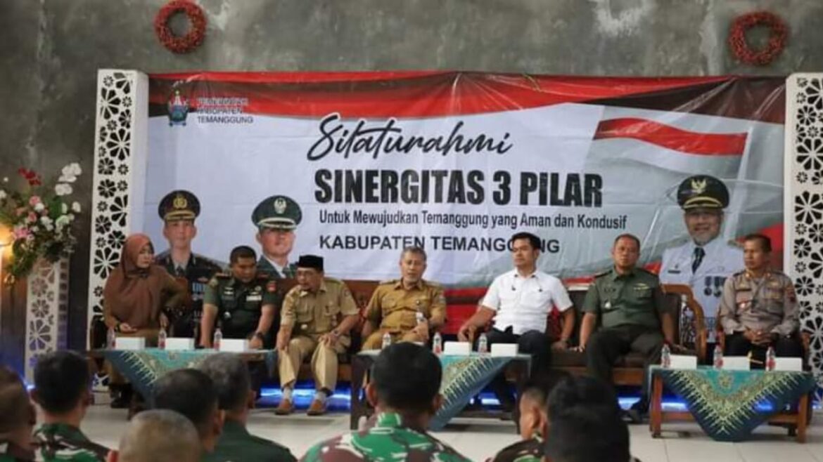 Pentingnya Sinergitas Tiga Pilar hingga Tingkat Desa, Wujudkan Temanggung Aman dan Kondusif