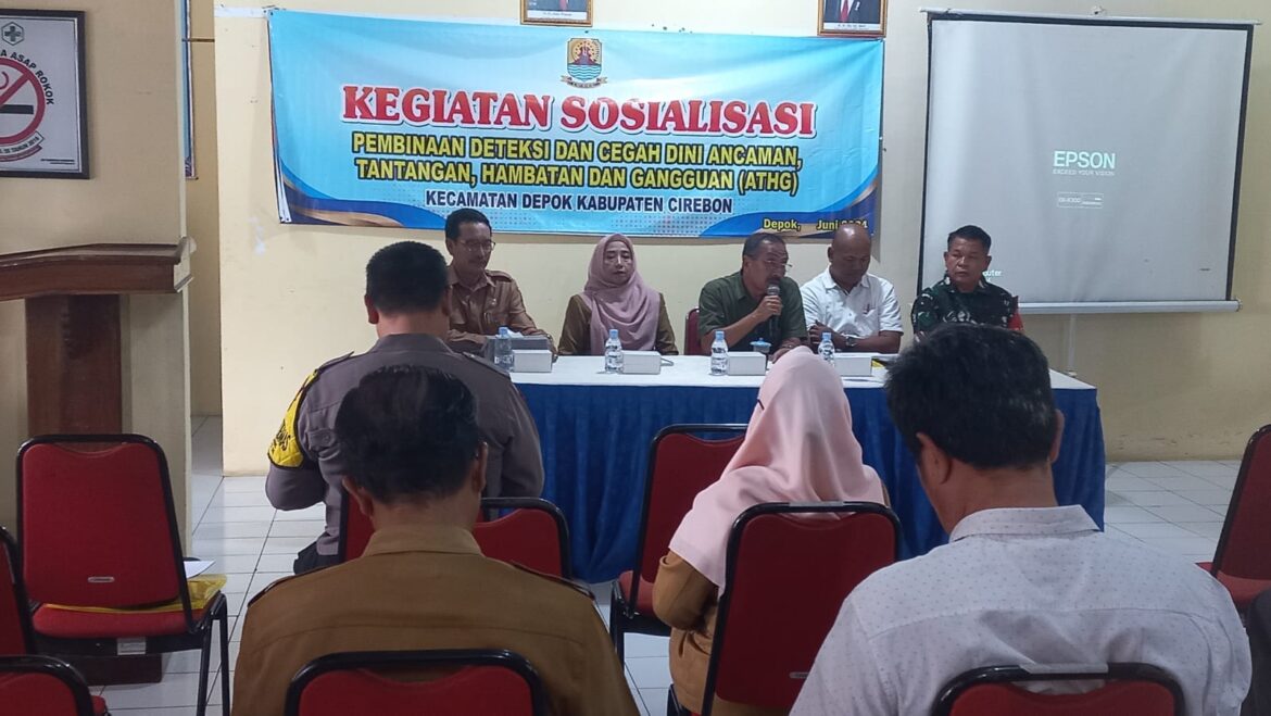 Danramil 0620-07/Plumbon Berikan Materi Tentang ATHG