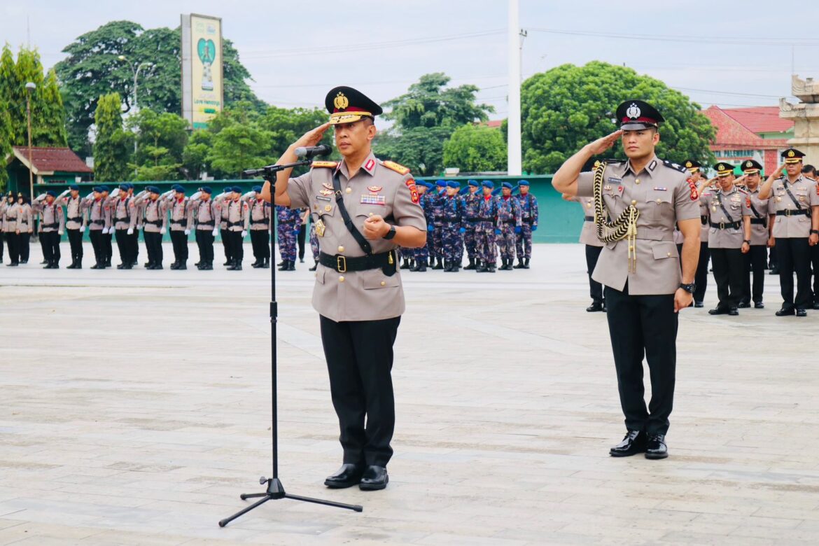 Kenang Jasa Pahlawan, Sempena Hari Bhayangkara ke 78 Jajaran Polda Sumsel Gelar Upacara Ziarah TMP