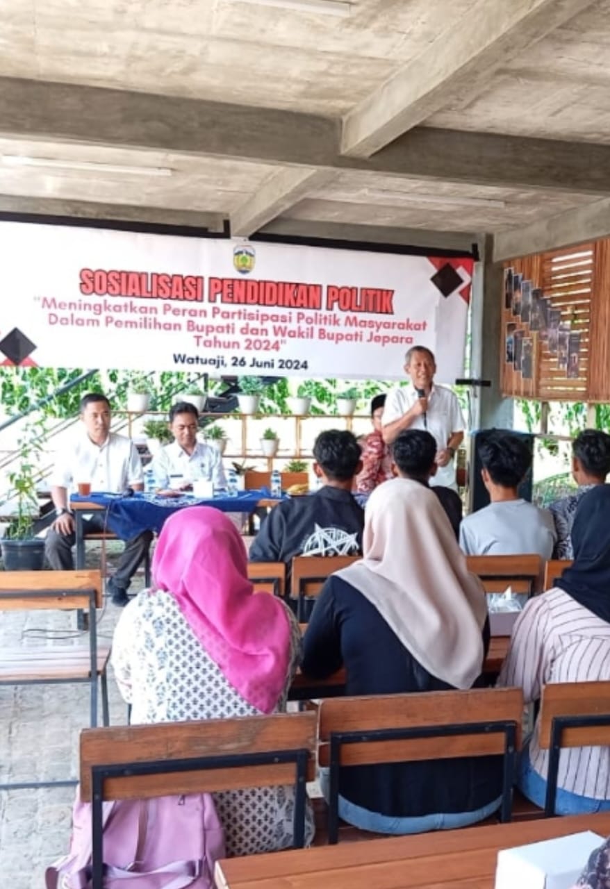 Kesbangpol Jepara Adakan Sosialisasi Pendidikan Politik, Tingkatkan Partisipasi Pemilih pada Pilbup 2024
