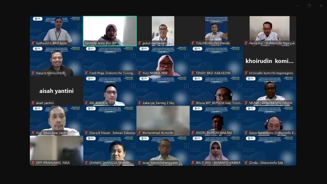 Diskominfo Jatim Gelar Bimtek Jabatan Fungsional Pranata Humas