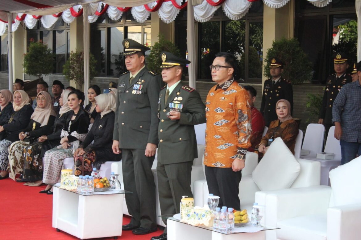 Dandim 0620 / Kab Cirebon Hadiri Upacara HUT ke 78 Bhayangkara