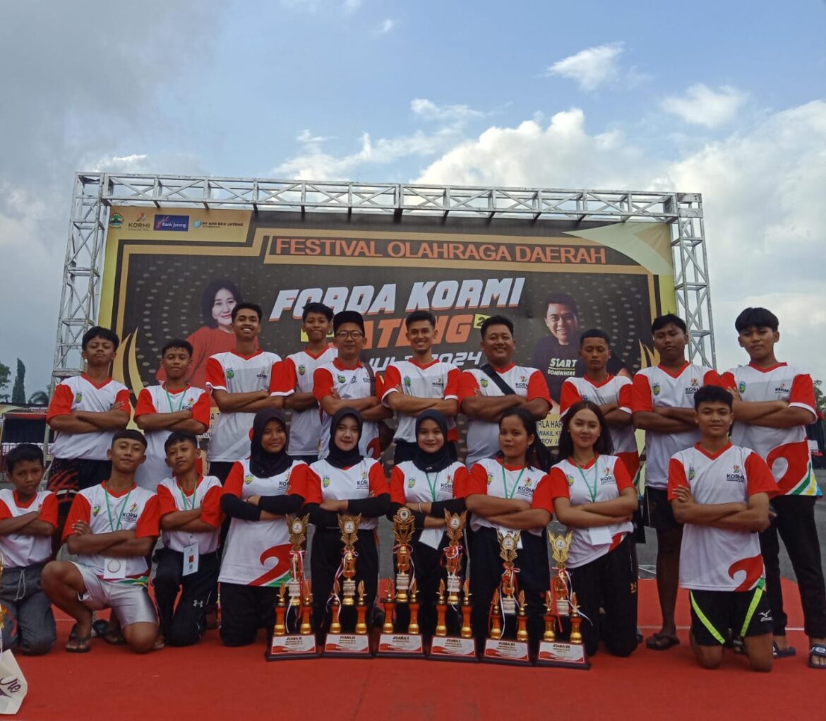 Sabet Puluhan Medali di Ajang FORDA Jawa Tengah Tahun 2024, Ali Hidayat Ucapkan Terimakasih kepada Atlet dan Ofisial