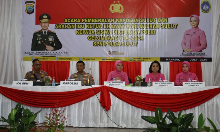 Ini Arahan Kapolda Sulut kepada Siswa Bintara yang Akan Dilantik 