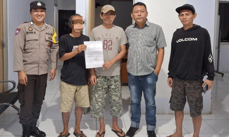 Polsek Tuminting Polresta Manado Amankan TKP Kebakaran Rumah Milik Warga di Kelurahan Maasing 