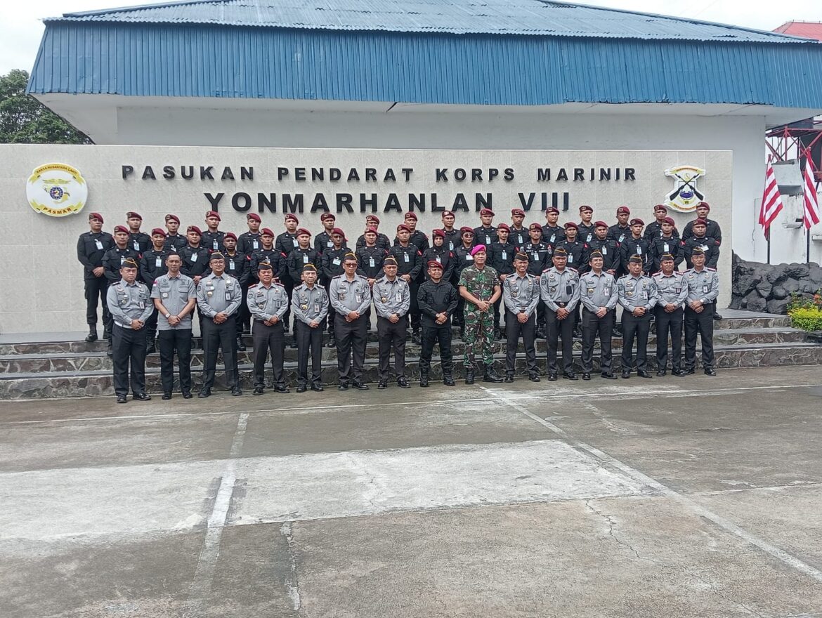 Lembaga Pemasyarakatan (Lapas) Kelas IIB Bitung Kanwil Kemenkumham Sulawesi Utara mengikuti pembukaan pelatihan Kesamaptaan angkatan IX.