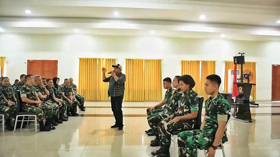 Pembekalan Hipnoterapi Kepada Personil Organik dan Siswa Pusdikhub Pushubad