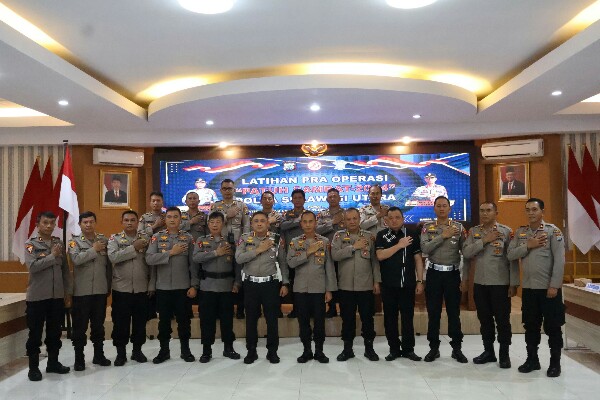 Jelang Operasi Patuh Samrat 2024, Polda Sulut Gelar Latpraops