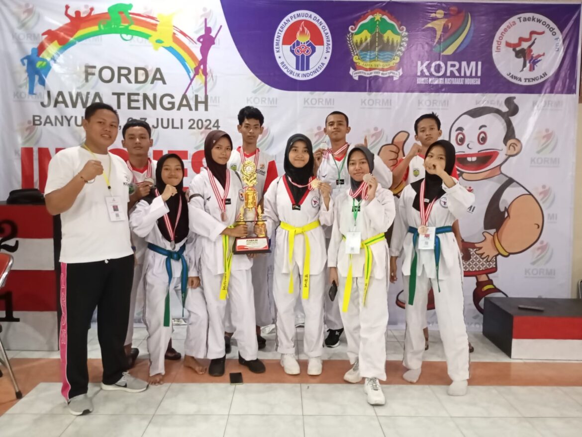 Indonesia Taekwon-Do Fun (ITF) Jepara Sukses Melebihi Target di Ajang FORDA Jawa Tengah 2024