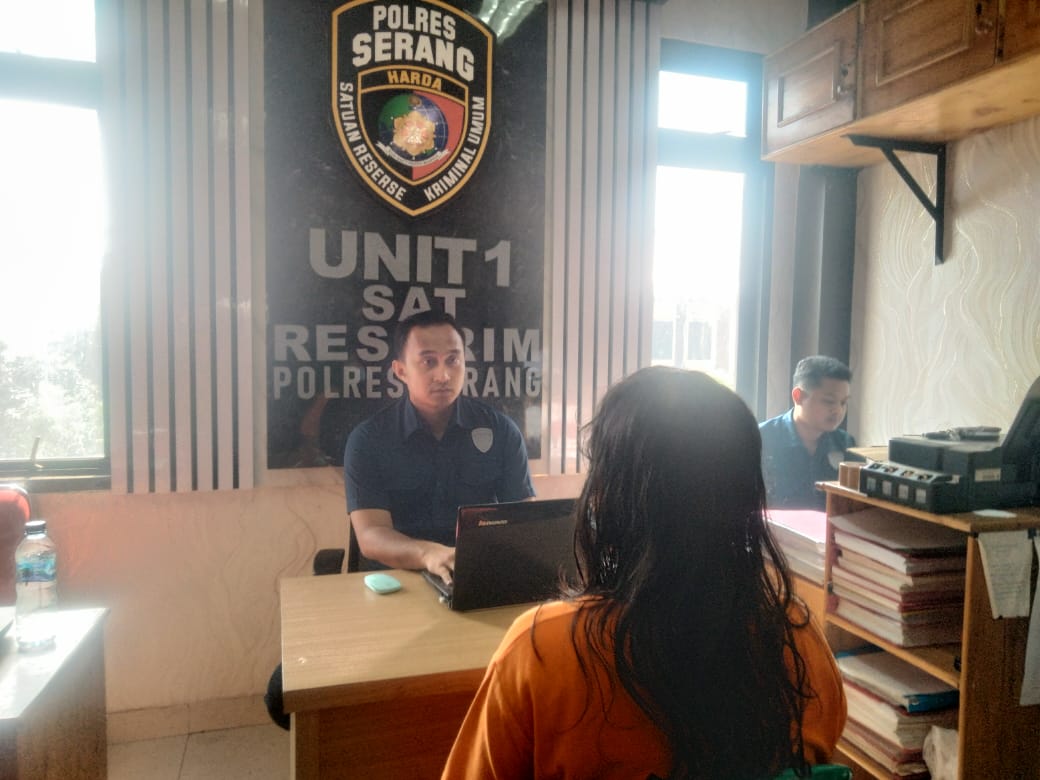 Satreskrim Polres Serang Tangkap Pelaku Penipuan