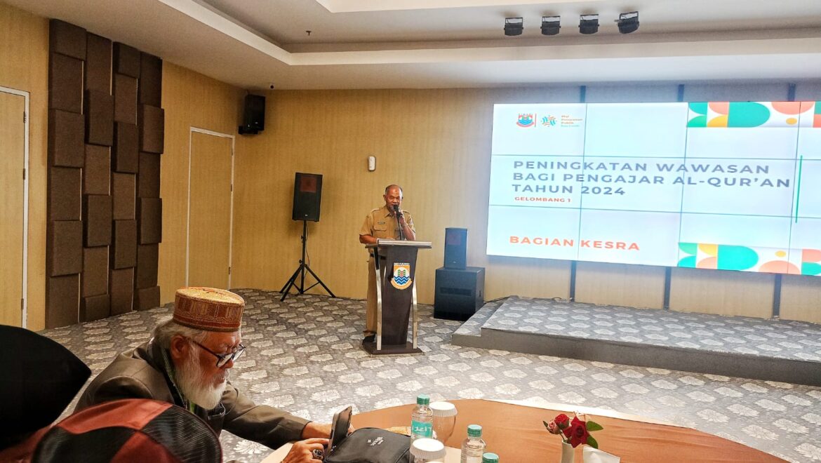 Upaya Peningkatan Terhadap Guru Ngaji, Kesra Setda Cimahi Beri Pelatihan ke Sejumlah Asatidz 